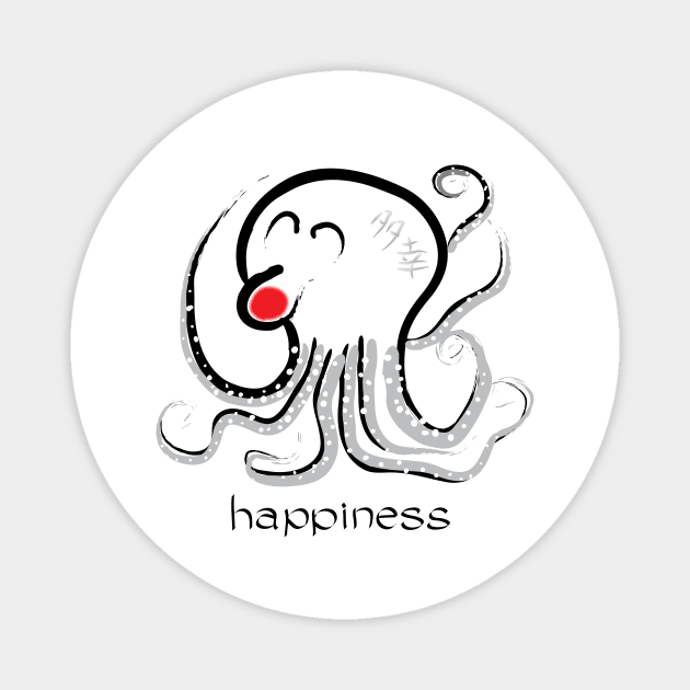 Happy Octopus Magnet by Jumping Soul